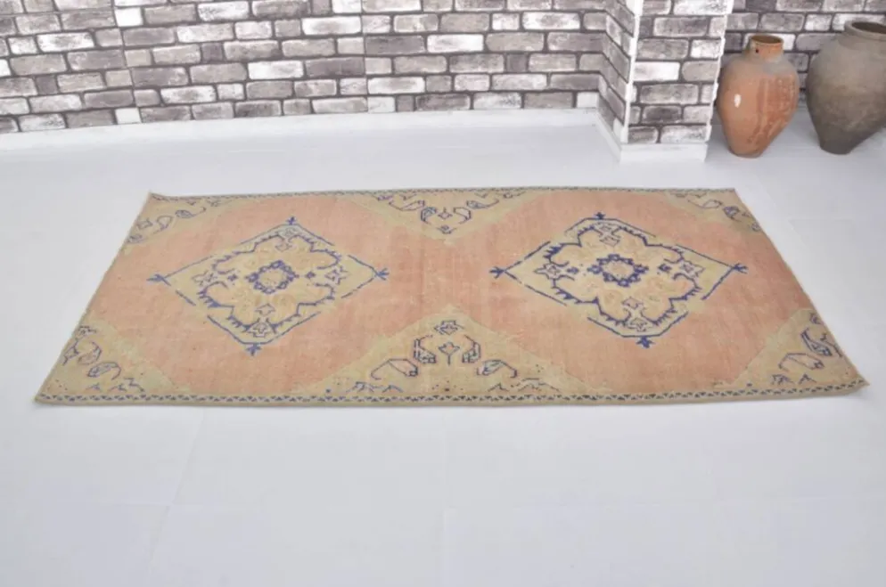 Tapis floral anatolien Oushak sku 2042