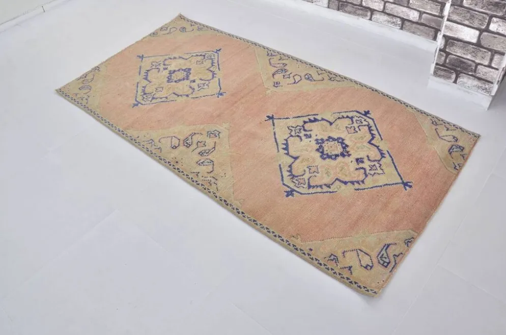 Tapis floral anatolien Oushak sku 2042