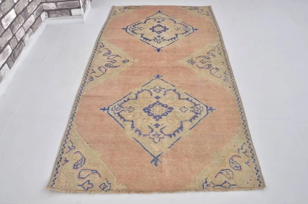 Tapis floral anatolien Oushak sku 2042