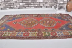 Tapis floral fait main Oushak sku a11