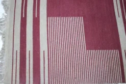 Tapis géométrique abstrait moderniste rare d'Antonín Kybal, 1948