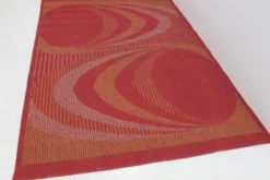 Tapis géométrique, années 1950