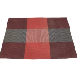 Tapis géométrique au design original d'Antonín Kybal, vers 1940.