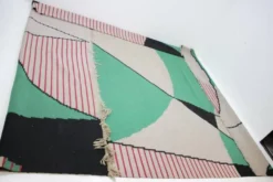 Tapis géométrique immense, années 1960