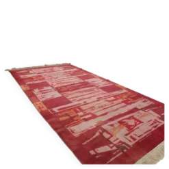 Tapis géométrique tchécoslovaque, années 1950