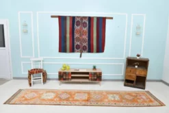 Tapis Herki vintage turc 2'10