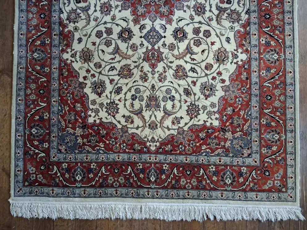 Tapis Indo Tabriz fait main 246x158cm