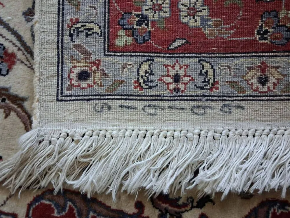 Tapis Indo Tabriz fait main 246x158cm