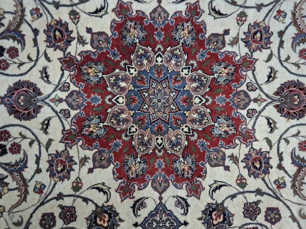Tapis Indo Tabriz fait main 246x158cm