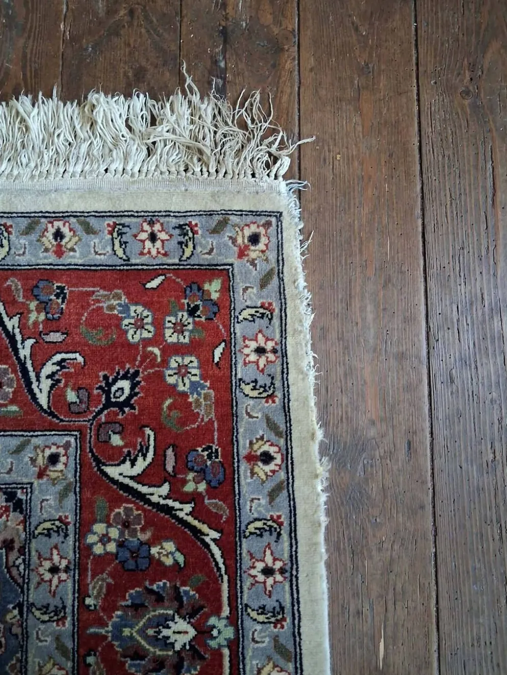 Tapis Indo Tabriz fait main 246x158cm