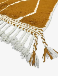 Tapis Jaune Moutarde - 156 x 125 cm