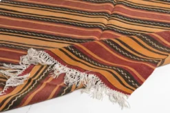 Tapis kilim anatolien vintage rayé extra long – 337 x 139 cm – sku 134