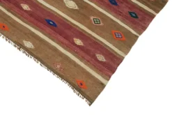 Tapis kilim anatolien vintage fait main turc 167 cm x 293 cm