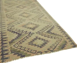 Tapis kilim anatolien vintage fait main turc 180 cm x 320 cm
