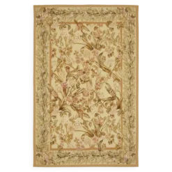 Tapis kilim aubusson vintage européen fait main 177 cm x 273 cm