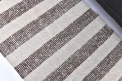 Tapis kilim de couloir, tapis kilim en laine 207x72 cm, tapis en laine naturelle