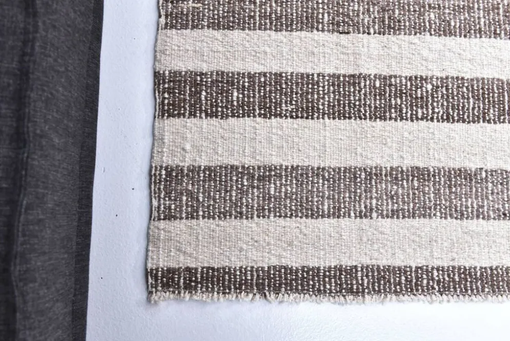 Tapis kilim de couloir, tapis kilim en laine 207x72 cm, tapis en laine naturelle