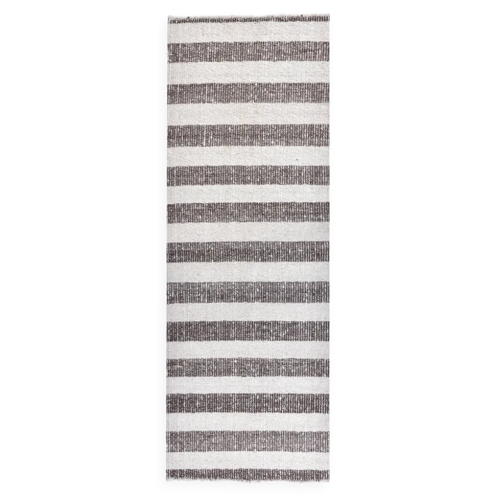 Tapis kilim de couloir, tapis kilim en laine 207x72 cm, tapis en laine naturelle