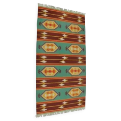 Tapis Kilim de style indien, années 1970