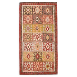 Tapis Kilim de style rare 5x10, tapis de salon 163x309 cm