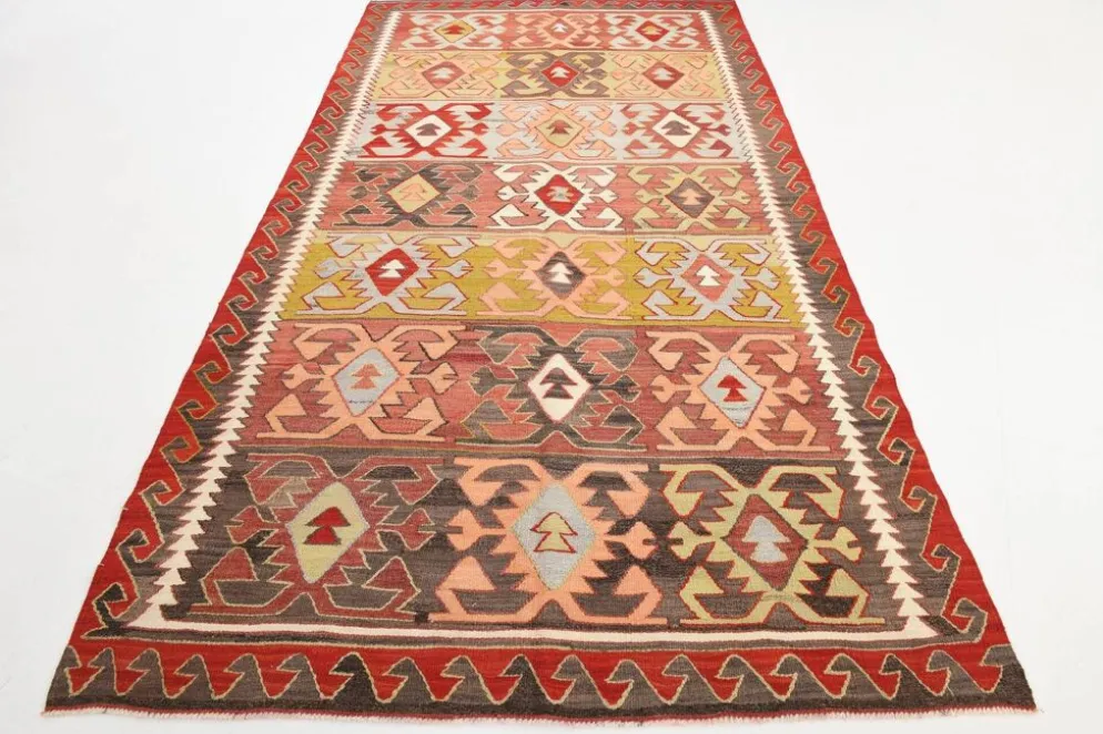 Tapis Kilim de style rare 5x10, tapis de salon 163x309 cm