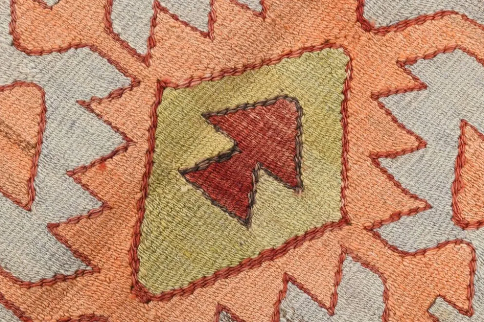 Tapis Kilim de style rare 5x10, tapis de salon 163x309 cm