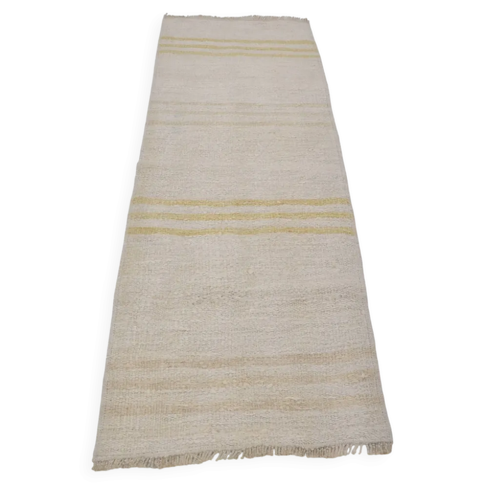 Tapis kilim en chanvre fait main vintage petit Sku3984