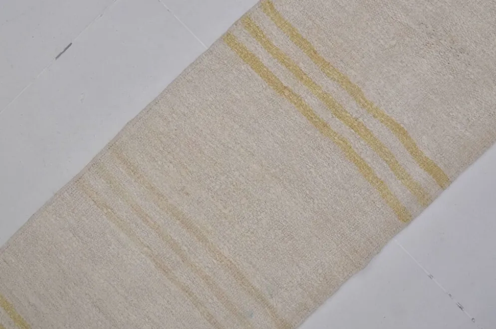 Tapis kilim en chanvre fait main vintage petit Sku3984