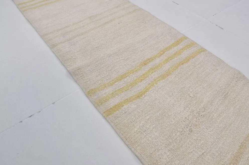 Tapis kilim en chanvre fait main vintage petit Sku3984
