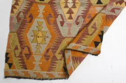 Tapis Kilim en laine anatolien vintage sku132