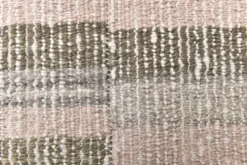 Tapis kilim en laine rose vert 212x145, tapis kilim en laine biologique, tapis scandinave k