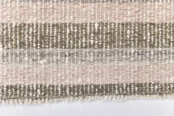 Tapis kilim en laine rose vert 212x145, tapis kilim en laine biologique, tapis scandinave k