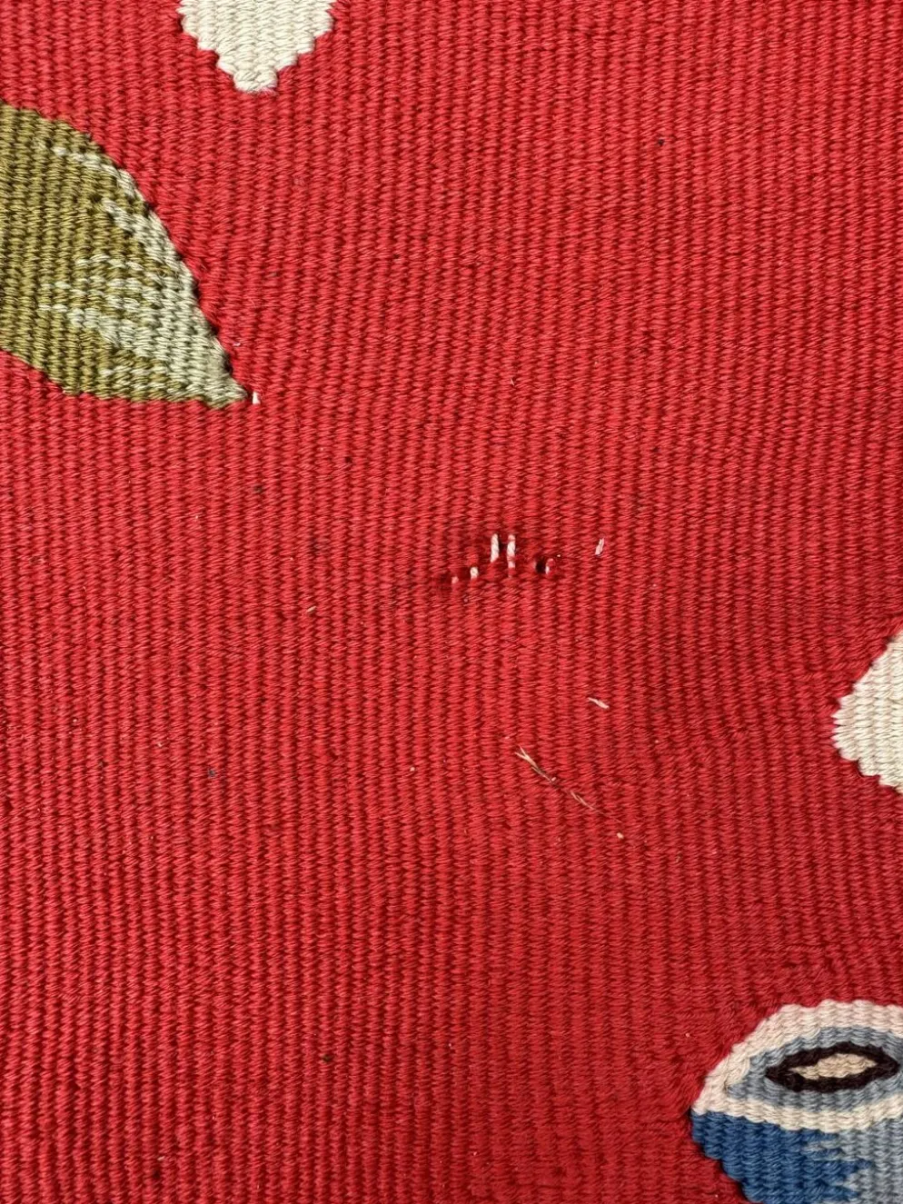 Tapis Kilim roumain années 50