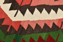 Tapis Kilim tribal tissé à la main 5x7, 155x232Cm