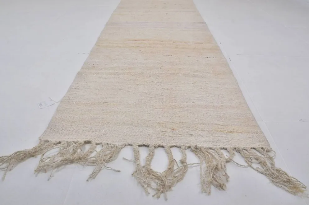 Tapis Kilim turc vintage en chanvre sku3982