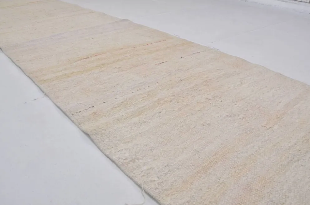 Tapis Kilim turc vintage en chanvre sku3982