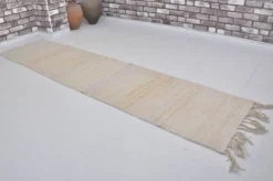 Tapis Kilim turc vintage en chanvre sku3982