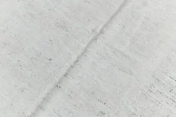 Tapis Kilim Vintage Turc Off White, Tapis Bohème Tissé à la Main, 23x328Cm