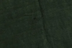 Tapis Kilim Vintage Turc 5x7 Vert, Tissé à la Main, Style Naturel, Salon Minimaliste