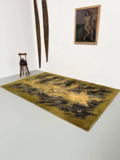 Tapis laine René Fumeron 1960 modèle Nevada