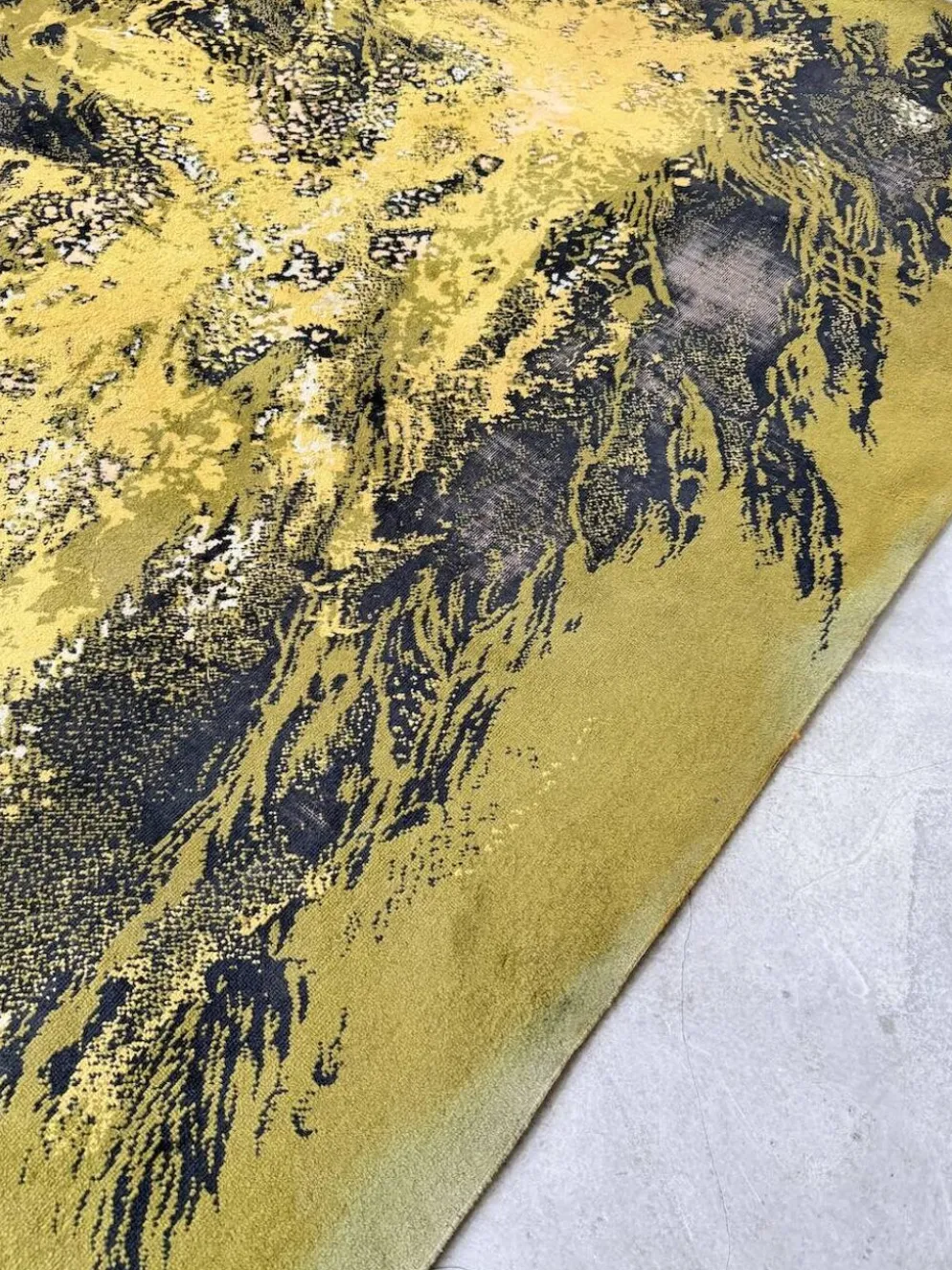 Tapis laine René Fumeron 1960 modèle Nevada