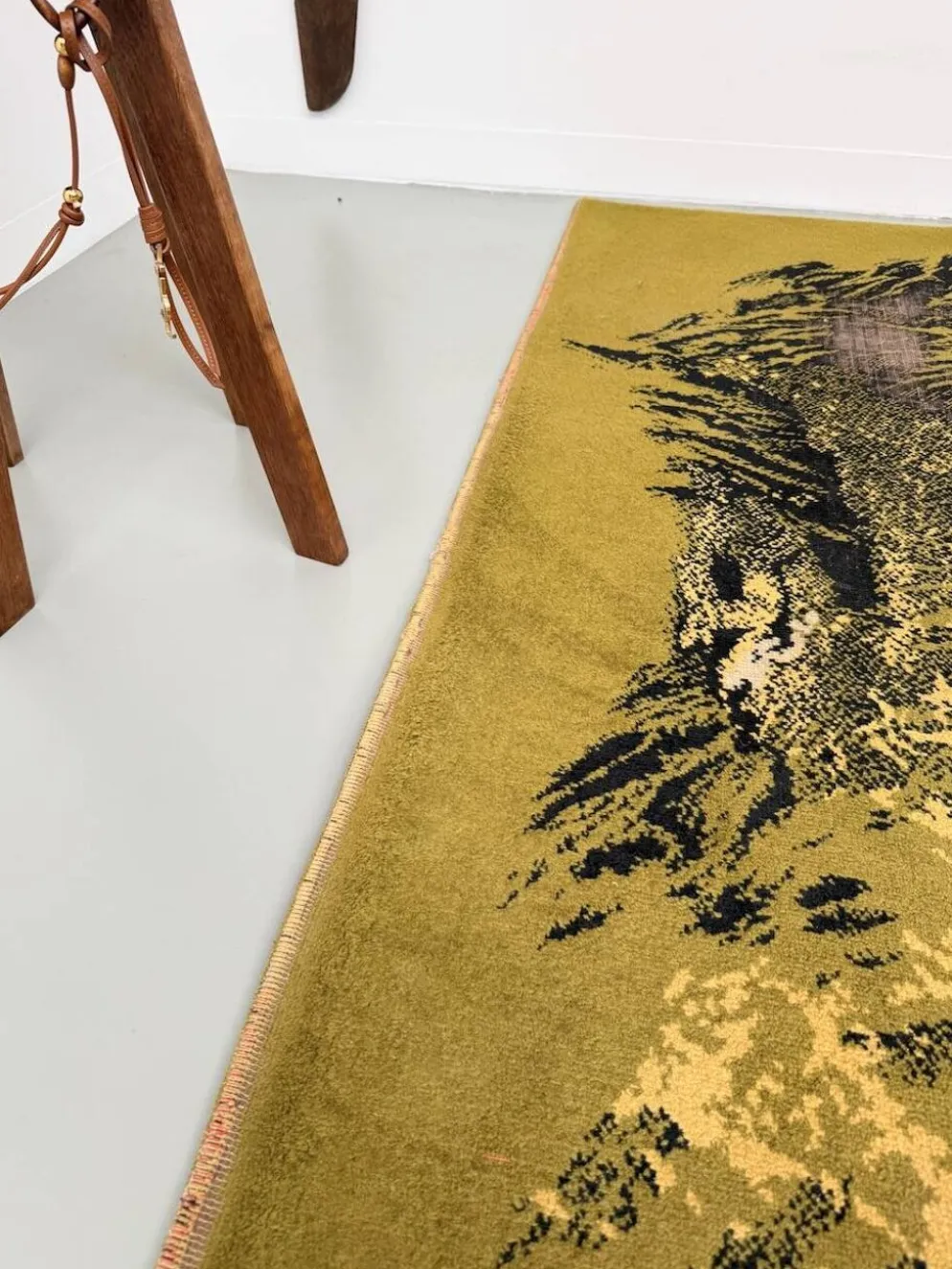 Tapis laine René Fumeron 1960 modèle Nevada