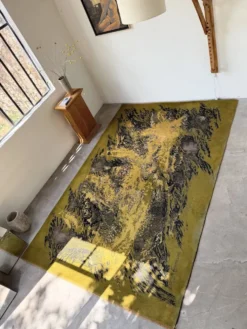 Tapis laine René Fumeron 1960 modèle Nevada