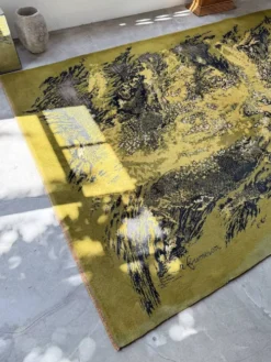 Tapis laine René Fumeron 1960 modèle Nevada