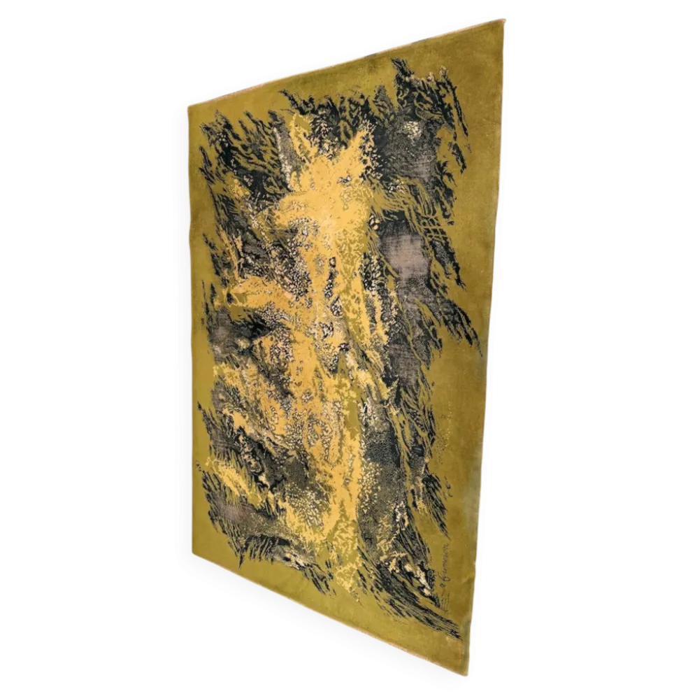 Tapis laine René Fumeron 1960 modèle Nevada