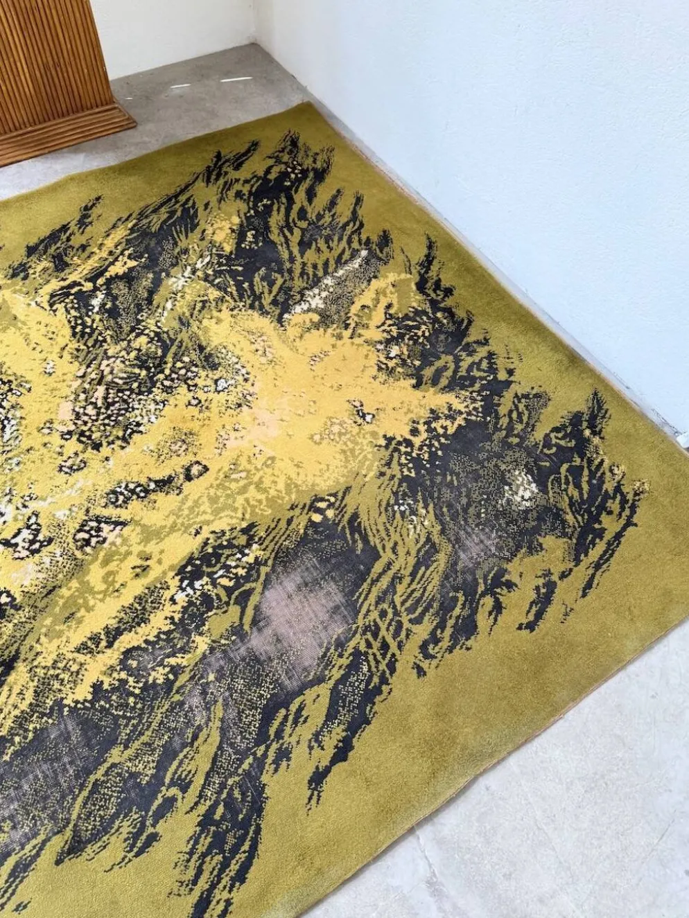 Tapis laine René Fumeron 1960 modèle Nevada