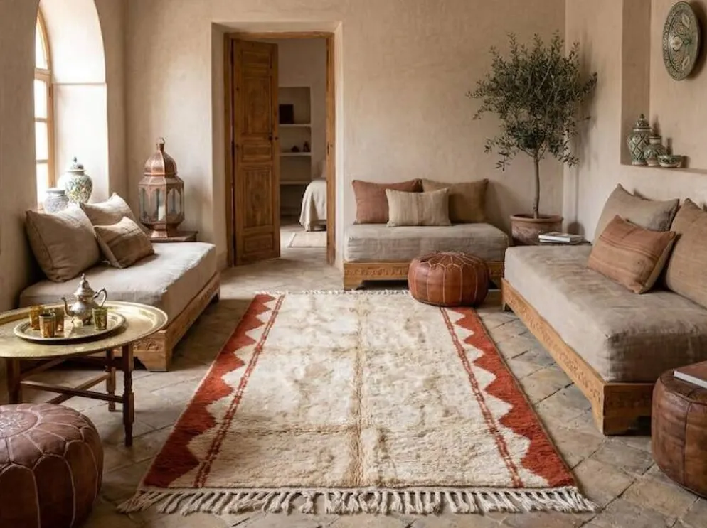 Tapis marocain berbère 250cmx100cm