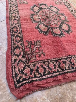 Tapis marocain -tapis fait main - Tapis berbère en laine - Tapis de sol