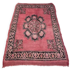 Tapis marocain -tapis fait main - Tapis berbère en laine - Tapis de sol