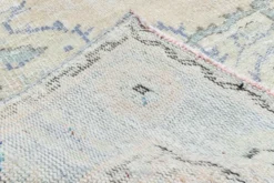 Tapis Médaillon Neutre Pâle, Tapis Vintage Bleu Poudré, 190x290 Cm
